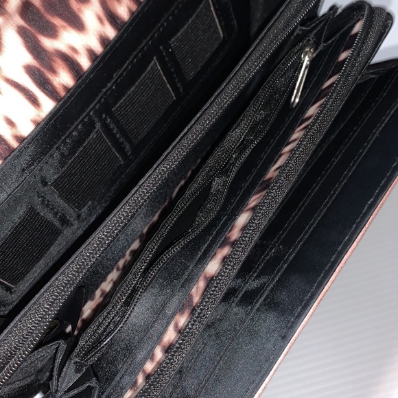 Nicole Miller Pink Clutch with Strap - Picture 9 of 9